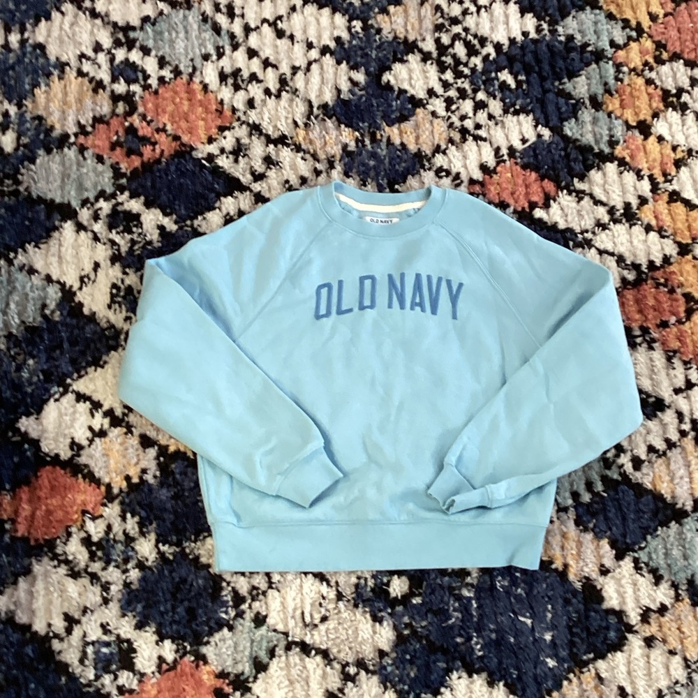 Old Navy Light Blue Sweatshirt